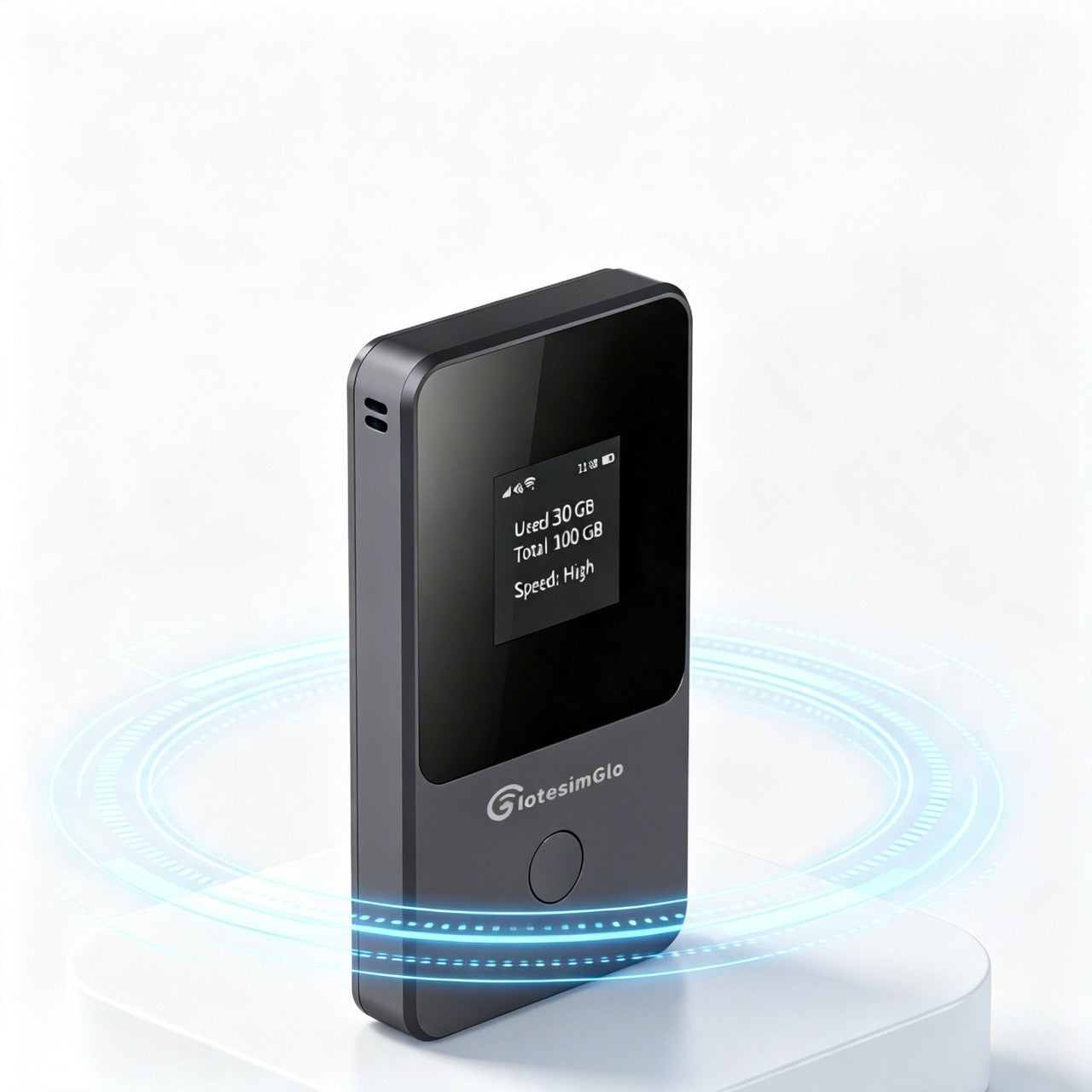 IotesimGlo T8 Pocket WiFi Hotspot — 100GB US Data Plan + Free Device (365 Days, No Contract)