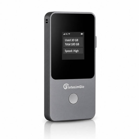 T8 portable WiFi — 45 degree view