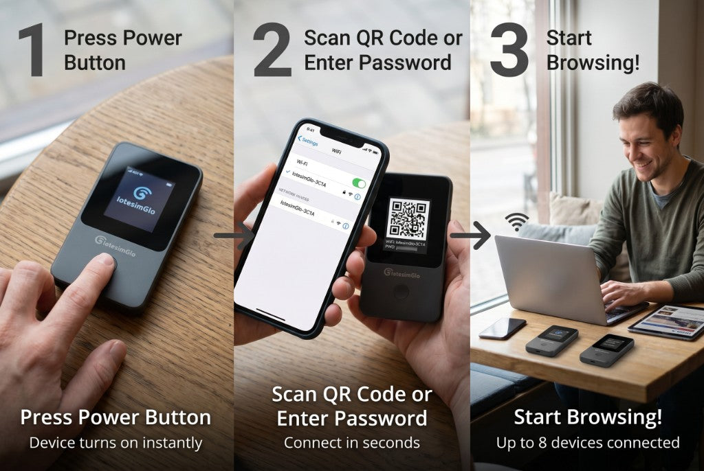 Online in minutes — not a tech project